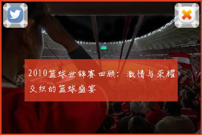 2010篮球世锦赛回顾：激情与荣耀交织的篮球盛宴